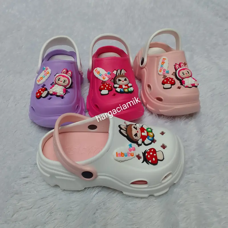SEPATU Sandal BAIM ANAK LABUBU TINGGI 6 CM 2419 SIZE 24-35 Fashion 6