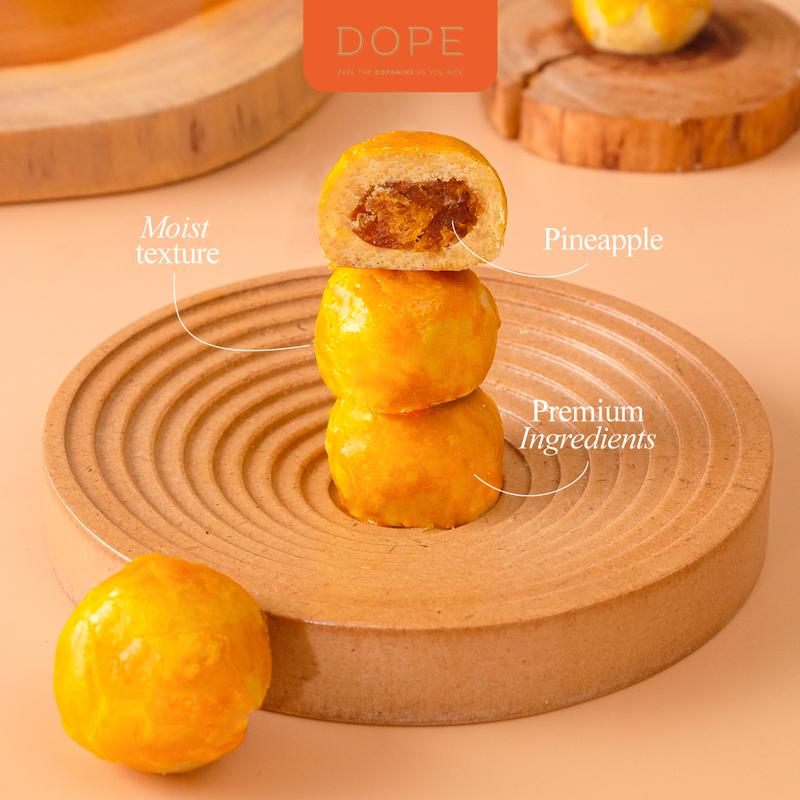 DOPE Nastar Box / Melting Nastar Wijsman Keju / Nastar / Kue Kering Premium Camilan / Kue Kering Nastar Keju Lembut 2