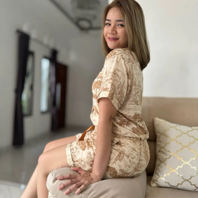 Piyama premium baju tidur Dewasa rayon adem Nyaman Viscose Setelan Celana Pendek dan panjang cocok buat Santai oneset p iyama