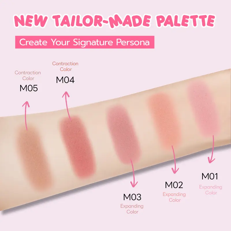 [2nd Item ₱99 Only!] ICE LERSKIN&CHIC.PEAK TAP-TAP Cloud Velvet Blush Mud | Airy Soft Matte Powdery Blush | Long-Lasting, Waterproof | Natural Glow | Cloud Texture|Smooth & Blendable | Perfect for Korean Look | Everyday Makeup 2