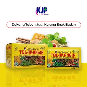 Sido Muncul Tolak Angin Cair + Madu | Obat Herbal Masuk Angin | Isi 12 Sachet