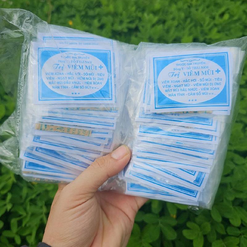   DẠNG BỘT  100 gói VIÊM MŨI dạng tán Đỗ Thái Nam  VIÊM MŨI . hỗ trợ soan sàn soan bướm viêm tai giữa nhức đầu 