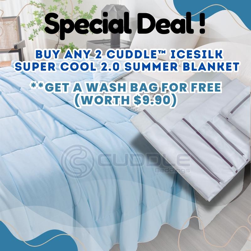 Product Introduction of Cuddle Ice Silk Super Cool 2.0 Summer Blanket / Super Cooling Icesilk Summer Blanket 16