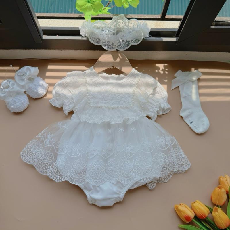  M18-Body Xô Phối ren cho bé gái từ 3-10kg Made By Hằng 