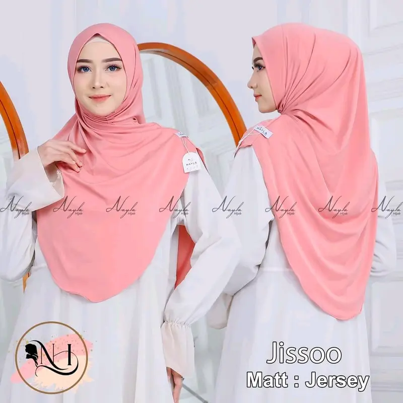 JILBAB JISOO PASMINA INSTAN JERSEY 1