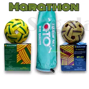 Bola Sepak Takraw MT101 MT201 MT301 MARATHON ORIGINAL Ball Outdoor Bola Kaki