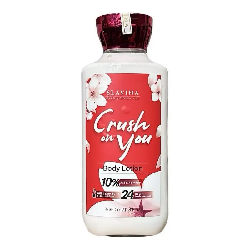 HANDBODY SLAVINA  Whitening Body Lotion by Nagita Slavina Moisturizer Untuk Kulit Kering dan Kusam 350ml 3