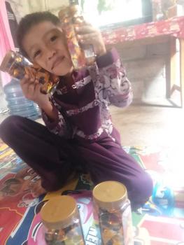 Product Review of Dking coklat almond isi 4 toples ( COD )  kacang almond utuh lapis coklat from h**l 3