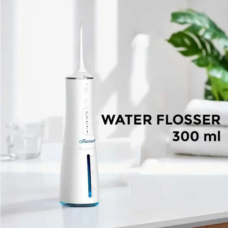 TaffOmicron Water Flosser Dental Irrigator Pembersih Gigi 300ml - BV-609