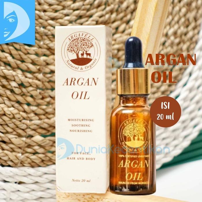 Gambar Argavell Argan Oil Minyak Argan Organik Morocco untuk Wajah Rambut & Tubuh Melembabkan Melembutkan & Nutrisi Kulit Rambut & Tubuh - ARGAN OIL  dari TOKO DUNIA KECANTIKAN Kota Surabaya Tokopedia