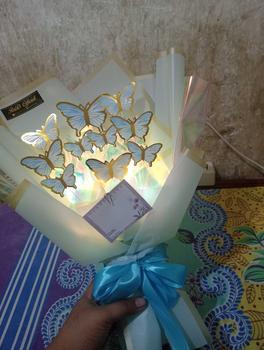 Product Review of Buket Kupu-Kupu LED Size M Free Packing from i**🦄 1