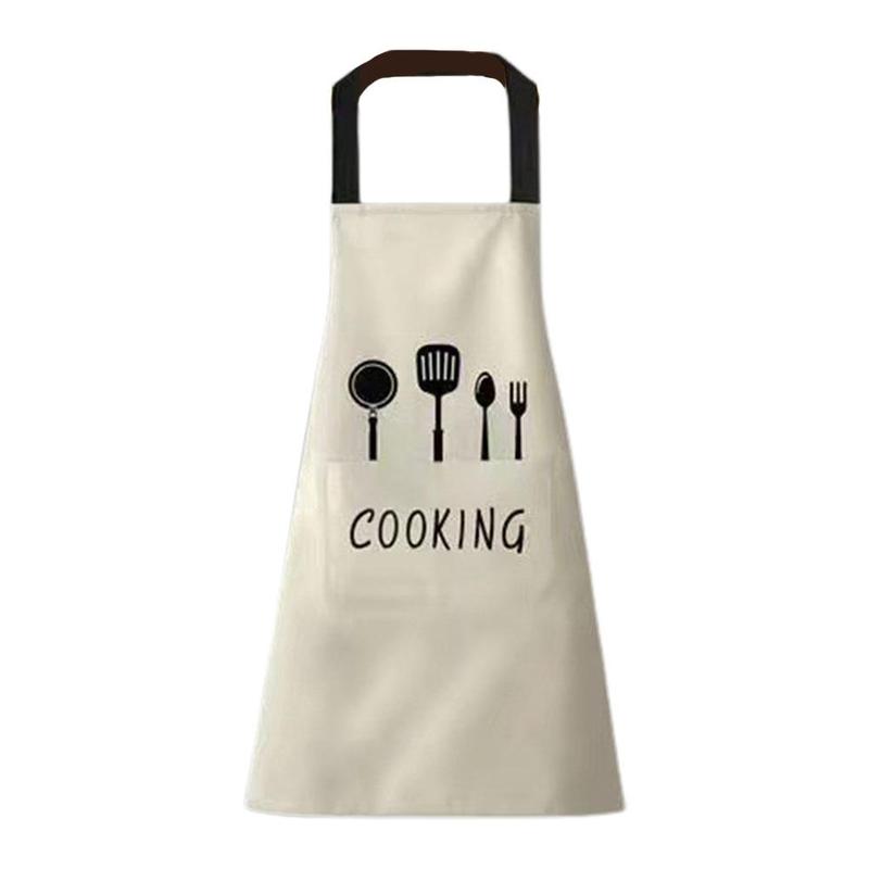 Product Introduction of Apron Dapur, Pengelap Tangan, Kalis Air, Poket Gantung Leher, Sesuai untuk Memasak dan Membakar, Apron Tangan Lap 22
