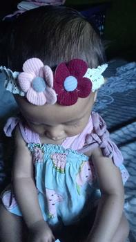 Product Review of Bando Anak Perempuan Bandana Bayi Baby Headband Agnes from B**a Z**8 0