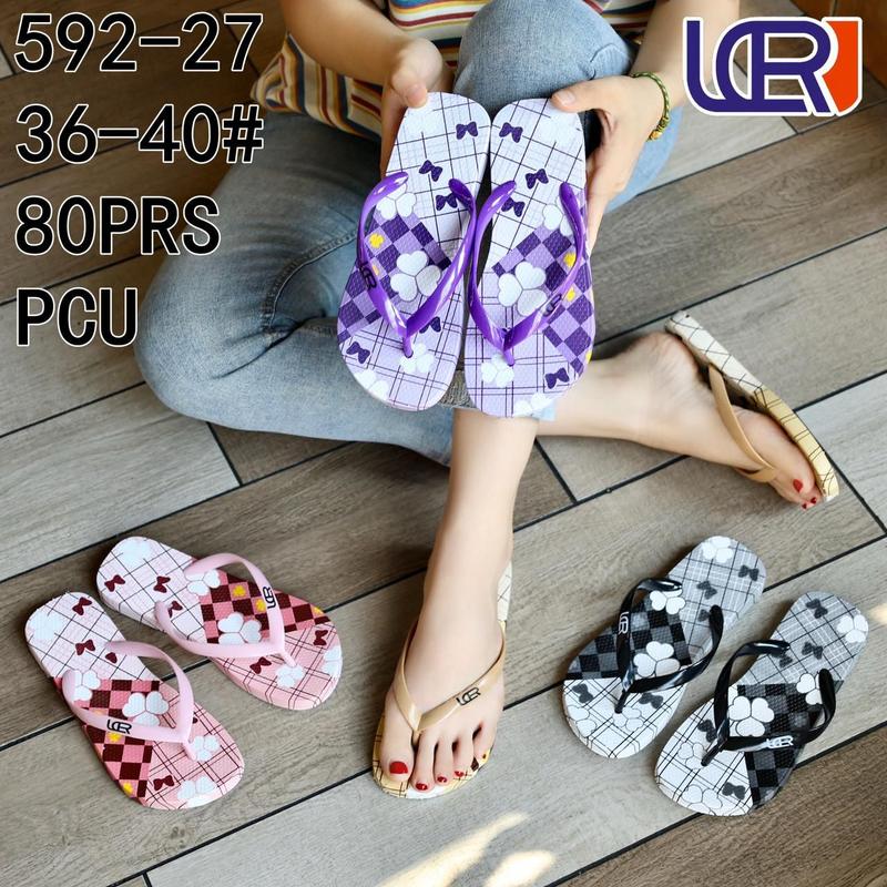 SANDAL JEPIT WANITA/ CEWEK DEWASA DENGAN MOTIF LOREK CANTIK, COCOK UNTUK INDOOR MAUPUN OUTDOOR I SIZE : 36 - 40 I LCR592-27. 0