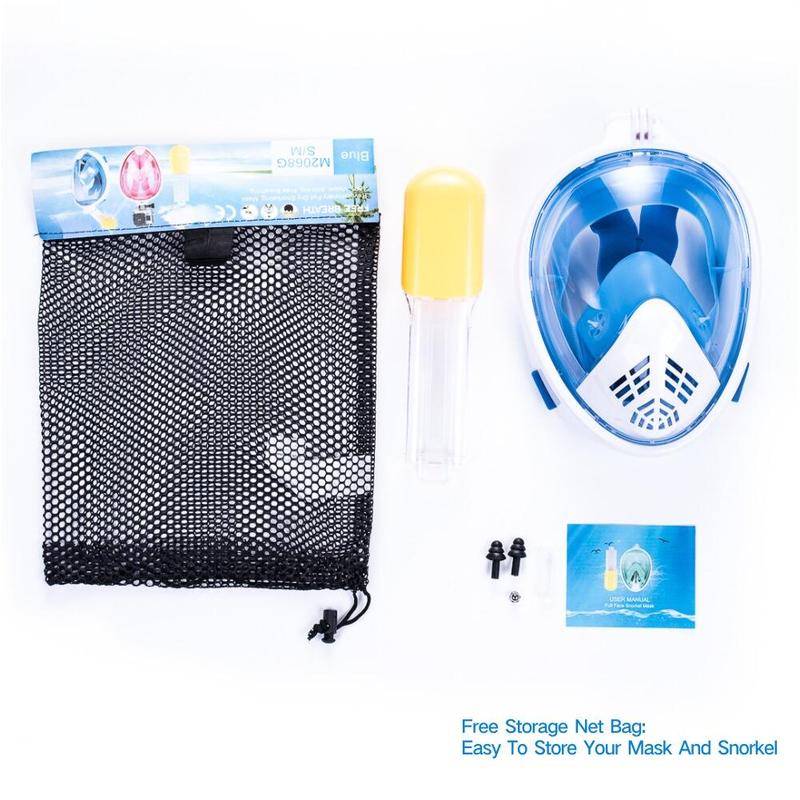 Product Introduction of Mặt nạ lặn, loại mới, với ống thông gió chính 5