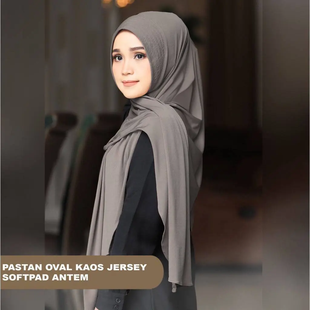 Pashmina Instan Softpad Antem Wanita Malay