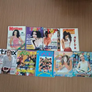 Majalah Misteri top Jakarta trax gadis kawanku majalah lawas jadul populer majalah remaja lifestyle