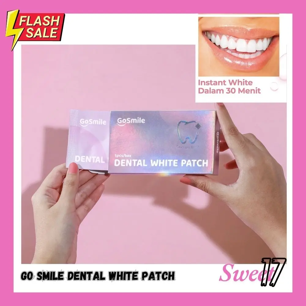 Go Smile Dental White Patch - Untuk Memutihkan Gigi (harga 1pcs) Mulut