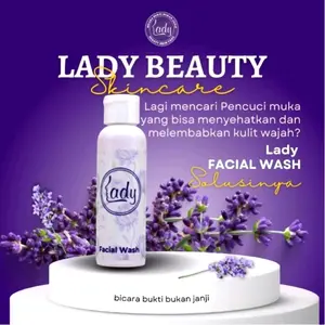 lady facial wash - sabun cuci muka