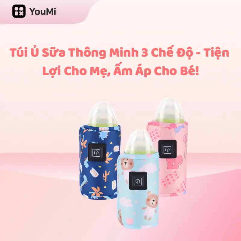 Bình giữ ấm sữa cho bé， Túi cách nhiệt xe đẩy du lịch, Máy hâm sữa, Máy hâm sữa Cầm Tay cho bình Sữa