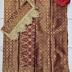 Songket koto gadang set lilit#selendang rendo koto gadang Kain