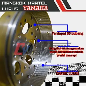 MANGKOK GANDA OTOMATIS KARTEL LURUS YAMAHA NMAX LEXI MIO SOUL MIO KARBU MIO GT X RIDE FAZZIO AEROX