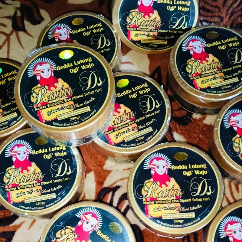 LULUR BEDDA LOTONG Ogi' Wajo Ratu DS - Lulur Viral (BPOM) Mencerahkan kulit ORI Tubuh Memudarkan 0