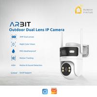 Gambar ARBIT WiFi Outdoor Dual Lens IP Camera CCTV Pintar Smart Home Lensa Ganda 3 MP Tahan Air Cuaca dari ARBIT Smart Home Kota Administrasi Jakarta Barat 1 Tokopedia