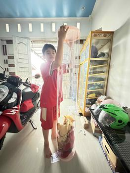 Product Review of [COD] Tidy Tribe Hadiah Doll Storage Bucket Gaya Ritsleting Transparan Tabung Storage Boneka Dengan Penutup 90/120/150CM Penyelenggara Berkapasitas Besar Dudukan Doneka from M**L 0