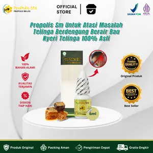 Propolis Sm Untuk Atasi Masalah Telinga Berdengung Berair Bau Nyeri Telinga 100% Asli
