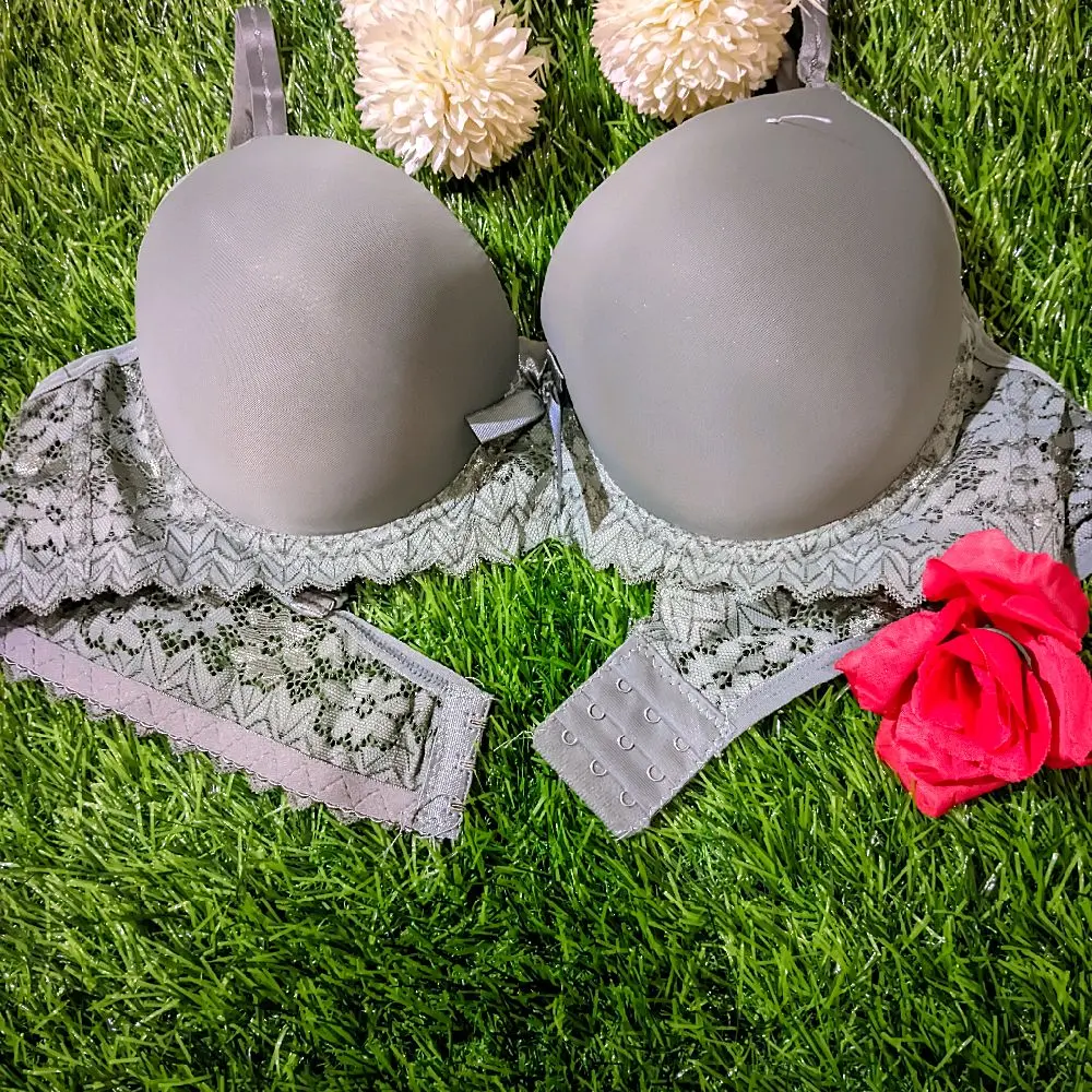 Bh Kawat Busa Tebal Cantik Bh Bra Burkat Kancing 3 Cup C Cup Besar Wanita Bh Push Up Dewasa Nyaman