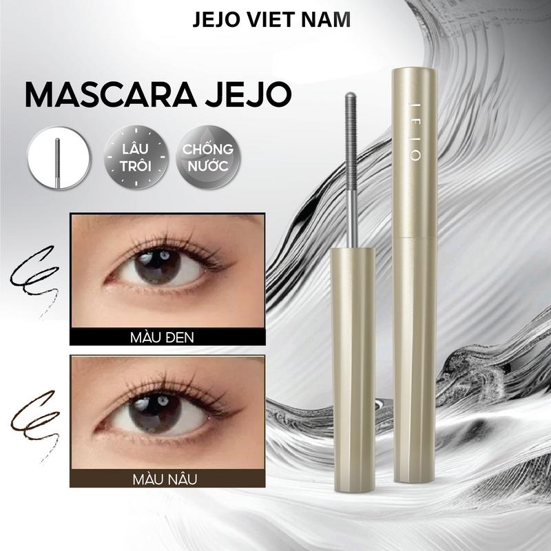 Mascara Chuốt Mi JEJO Chuốt Tơi Mi Làm Dài & Dày Mi, Giữ Cong Mi, Lâu Trôi…