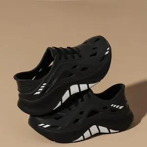 Golden&ToeSpot Sepatu Casual Olahraga Hitam Putih dengan Desain Modern Ringan dan Nyaman untuk Aktivitas Sehari-hari 202601025226