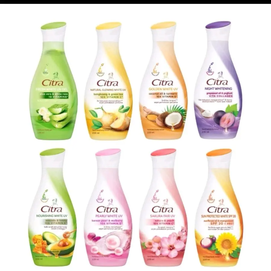 citra hand body lotion 210ml/60ml