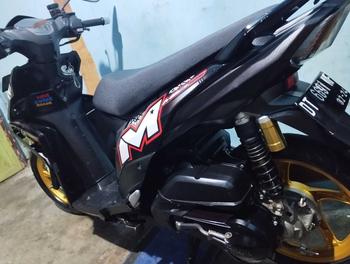 Product Review of Knalpot Original Omman Model Nmufler Emblem Suara Ngbas Adem Cocok Buat Beat Vario Mio Pcx Nmax Racing Motorcycle Tameng Foto from e**4 2