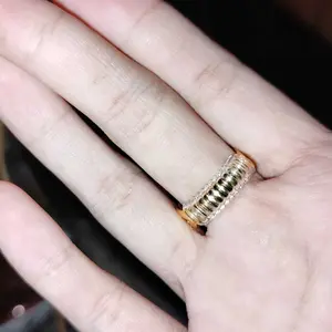 Pam & Co - Ring Size Adjuster Alat Pengganjal Ukuran Cincin Spiral Bening Panjang 1,5cm Diameter 3mm Mudah Digunakan Tanpa Perekat