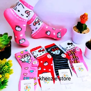 3 pasang kaos kaki anak TK paud SD karakter lucu KAOS KAKI bahan premium Fashion Motif