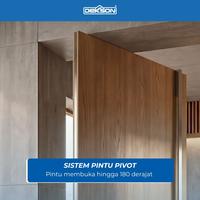 Gambar DEKKSON Pivot Hinge Engsel Tanam ESS PV 002 dari Dekkson Official Shop Kota Administrasi Jakarta Barat 4 Tokopedia