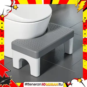 Bangku Pijakan Kaki Toilet Bangku Sehat Closet Kursi Kamar Mandi Kloset Tatakan Kaki Footrest