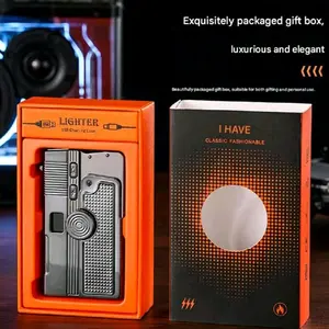 Pemantik Elektrik Charger Putar Viral Hitam Keren Unik