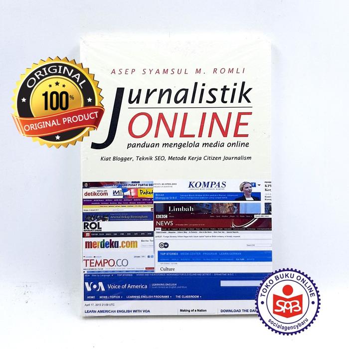 Gambar Jurnalistik Online Panduan Mengelola Media Online - Asep Syamsul dari Social Agency Baru Kab. Sleman Tokopedia