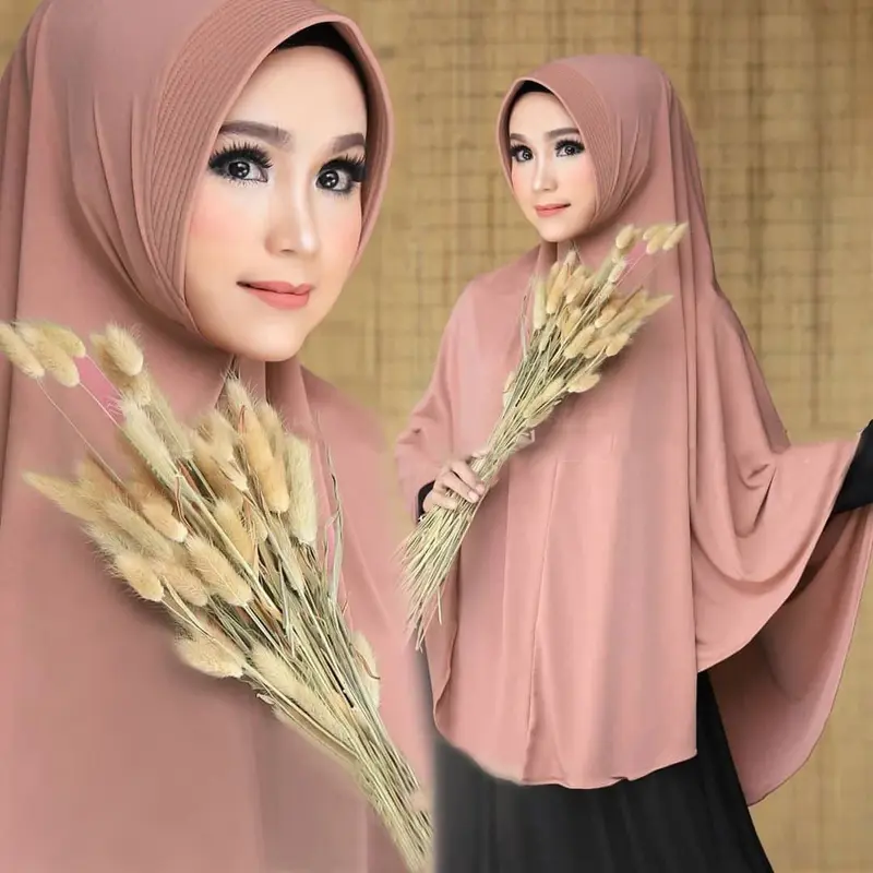 Kerudung Hijab Instant Nizam Bergo Jumbo (B) 1