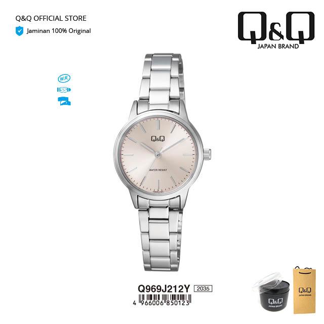 Gambar Q&Q QnQ QQ Original Jam Tangan Wanita Analog - Q969 Q969J Tahan Air dari Q&Q Official Store Kota Surabaya 5 Tokopedia