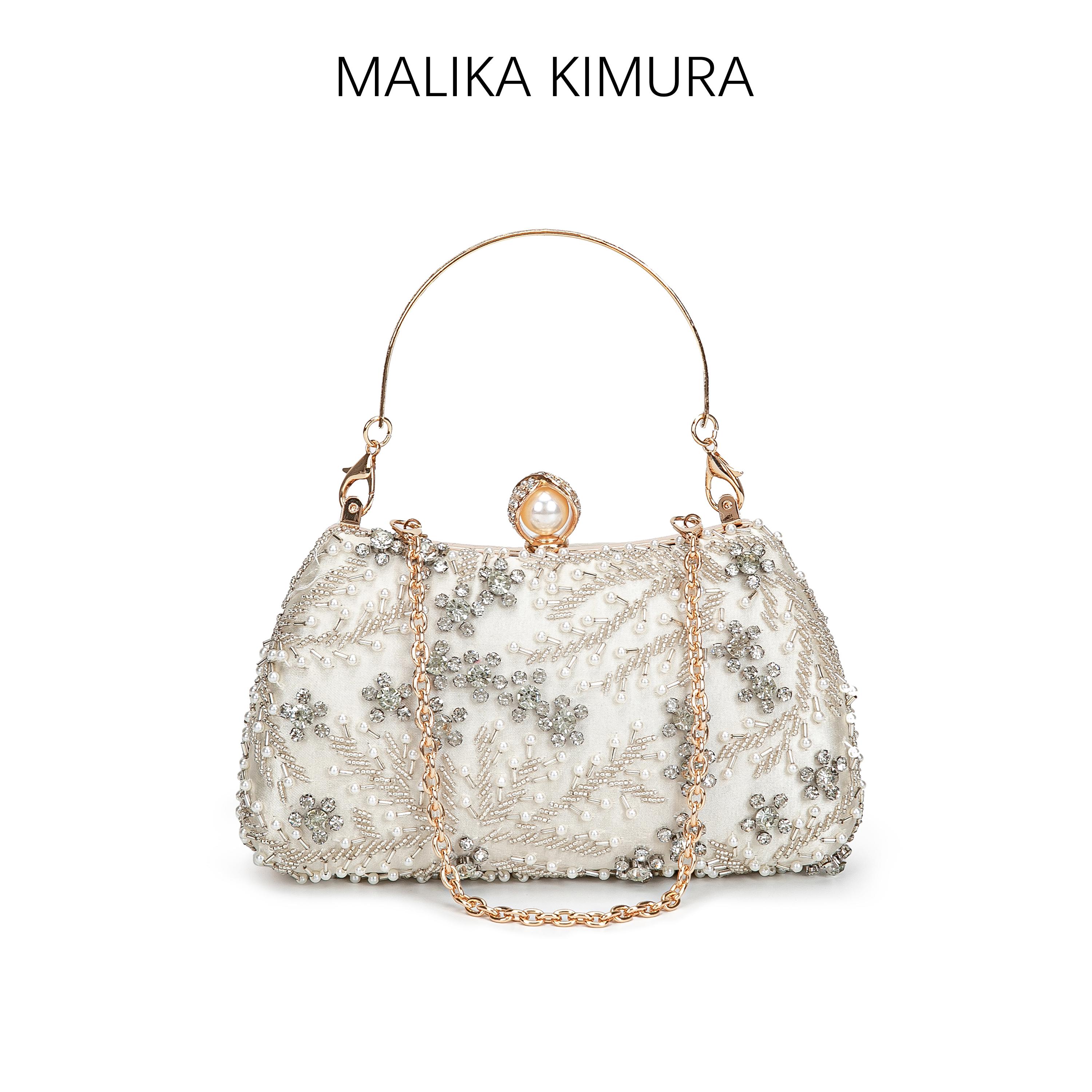 MALIKA KIMURA - Tas tangan rantai wanita / Tas fashion bag / Tas shoulder bag / Tas sling bag wanita / Tas makan malam / Tas perjamuan / Tas pesta / Tas pesta wanita / Clutch bag#821