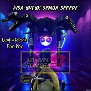 Lampu led sepeda anak piw piw visor sepeda aksesoris sepeda BMX Outdoor