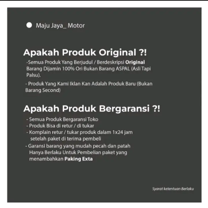 Cover Tempat Dudukan Plat Nomor kendaraan Motor Original Honda 100% Asli AHM 1