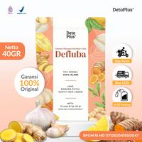 Gambar [BPOM] 1 Teh Defluba Detoplus Herbal - Teh Celup Instan Minuman Rempah Alami Jahe Bawang Putih Lemon - Halal & Original Tea dari Detoplus.id Kota Depok 1 Tokopedia