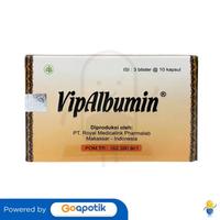 Gambar VIPALBUMIN BOX ISI 30 KAPSUL dari Apotek Tri Farma by GoApotik Kota Bekasi 2 Tokopedia