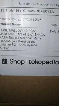Product Review of CONE MALLOW 40 PCS MARSMALLOW ANEKA SNACK RASA Snacks Makanan Manis Rendah gula Paket Usaha Jajanan SD 1 DUS Jajanan Grosir Candy Food Cemilan from a**6 1