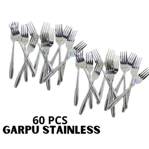 GARPU DAPAT 60 PCS - PAKET MIX SENDOK - GARPU ALAT MAKAN DAPUR